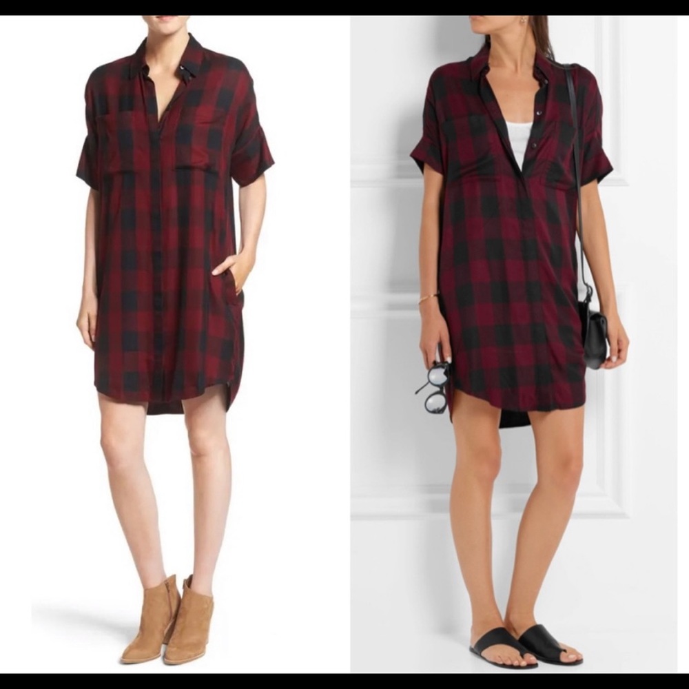 Madewell courier shirt dress